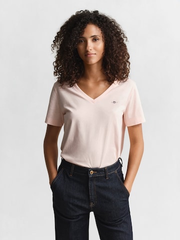 GANT Shirt in Roze: voorkant