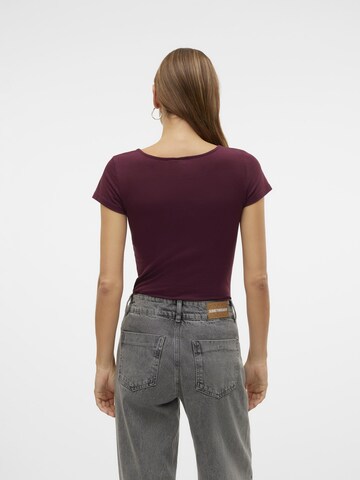 VERO MODA Shirt 'MAXI' in Red