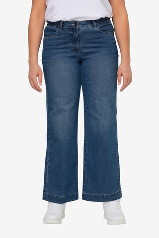 Angel of Style Wide leg Jeans in Blauw: voorkant