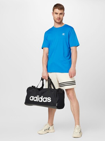 Tricou 'Trefoil Essentials' de la ADIDAS ORIGINALS pe albastru