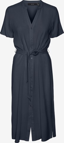 Robe-chemise 'Vica' VERO MODA en bleu : devant