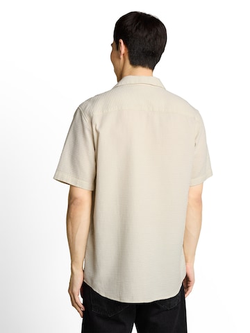 TOM TAILOR Regular fit Риза в бежово