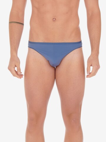 Slip di HOM in blu: frontale