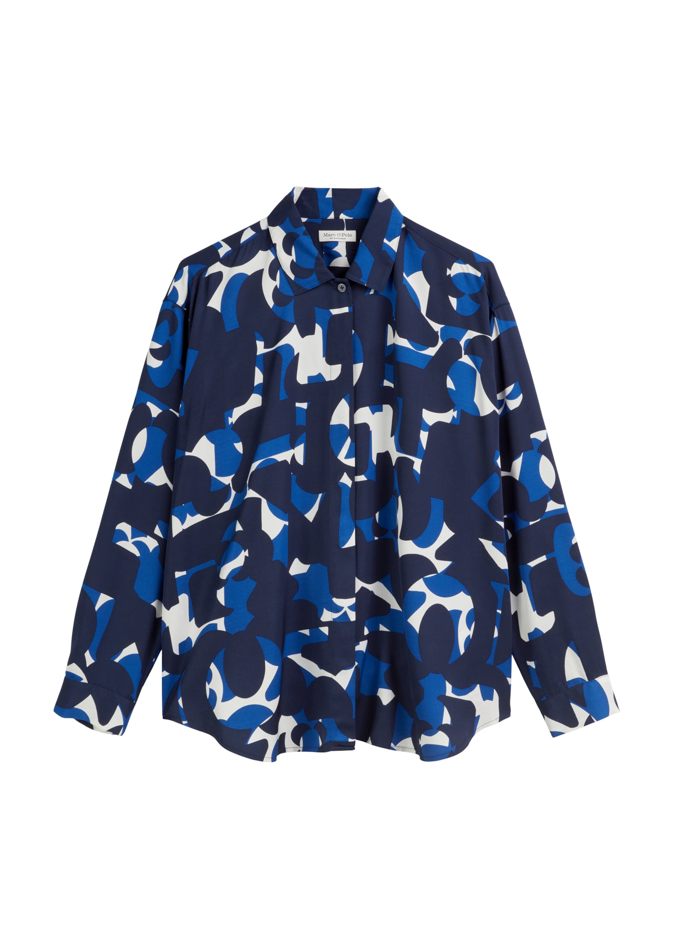 Marc O'Polo Блузка в Синий: спереди