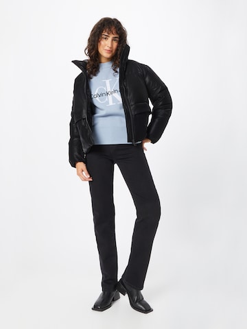 Calvin Klein Jeans Overgangsjakke i svart