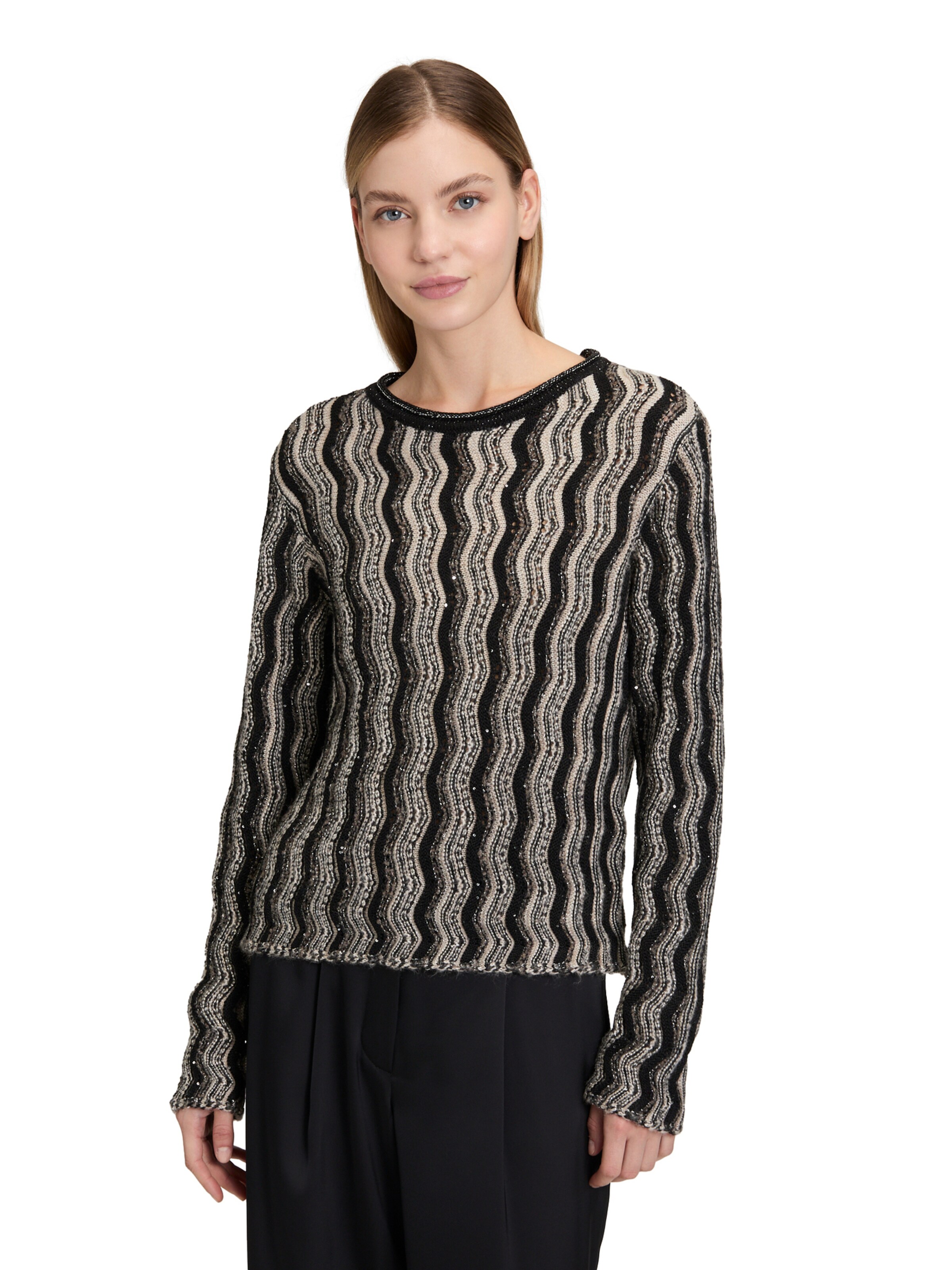 Pullover di Betty Barclay in nero: frontale