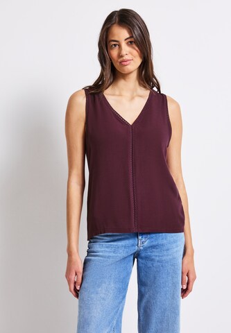 STREET ONE Top in Rot: Vorderseite