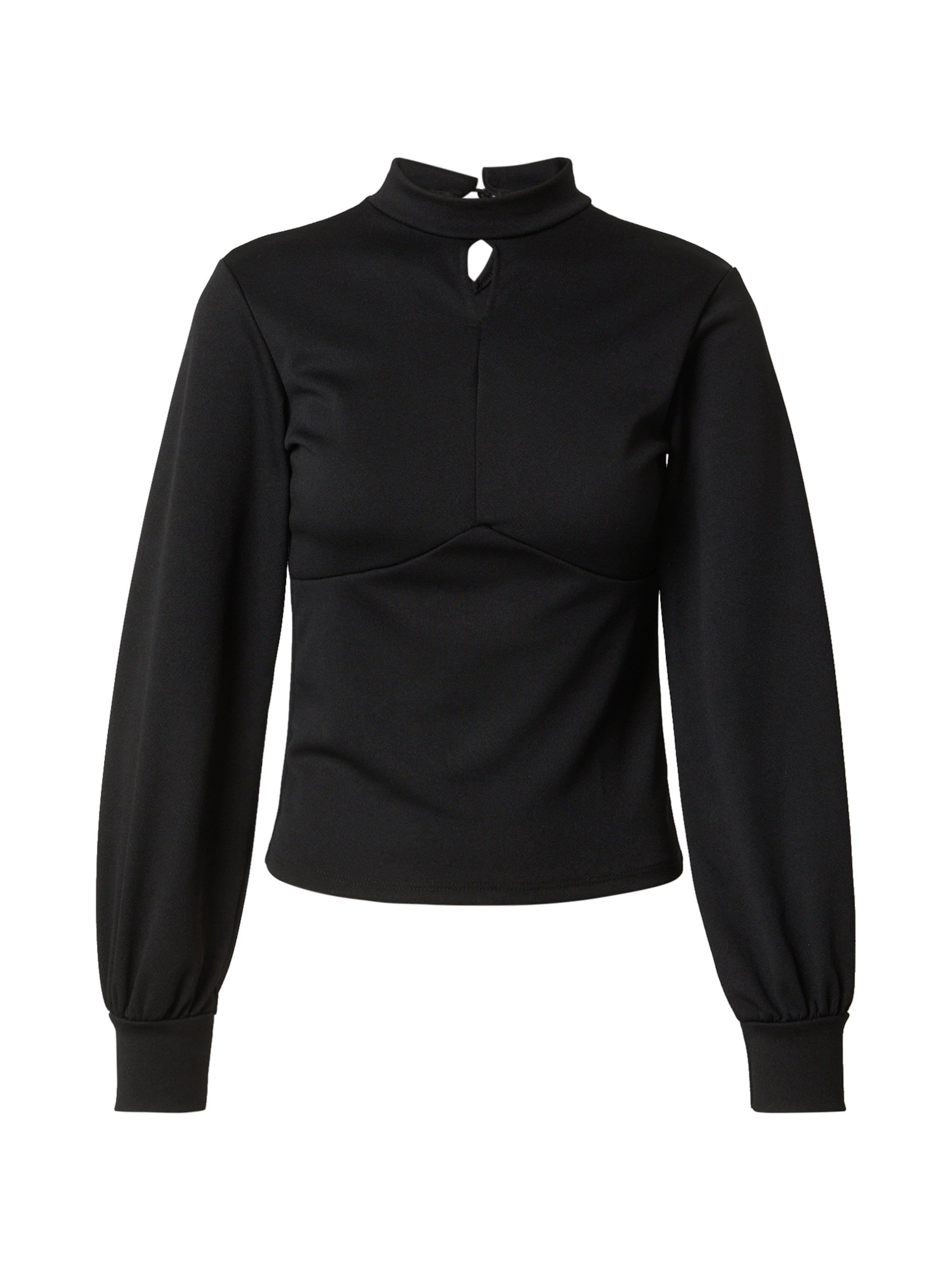 olalook Bluse in Schwarz: Vorderseite