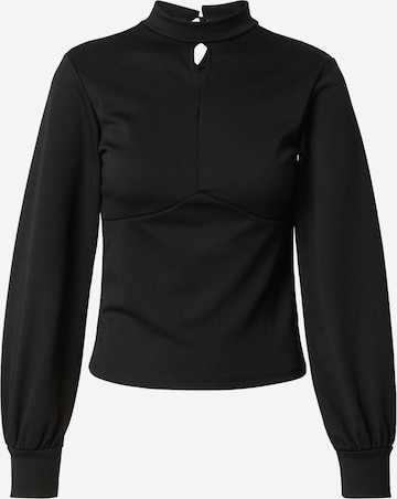 olalook Pluus, värv must: eest vaates