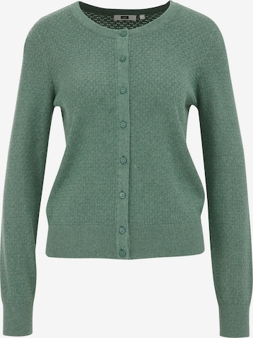 WE Fashion Cardigan i grøn: forside