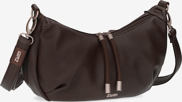 ZWEI Handtasche 'LOLA LO70' in Braun: Vorderseite