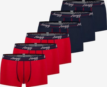 SLOGGI Boxershorts 'Start' in Blauw: voorkant