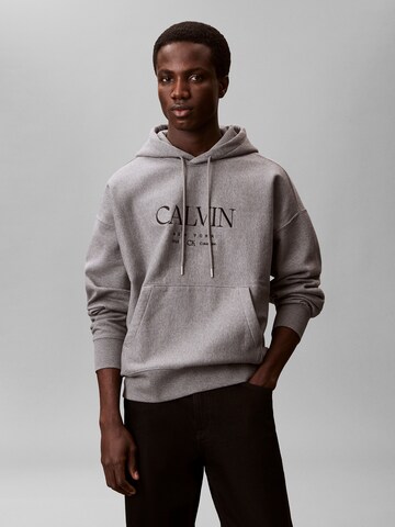 Calvin Klein Sweatshirt in Grey: front