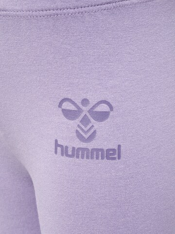 Hummel Skinny Sports trousers 'MINO' in Purple
