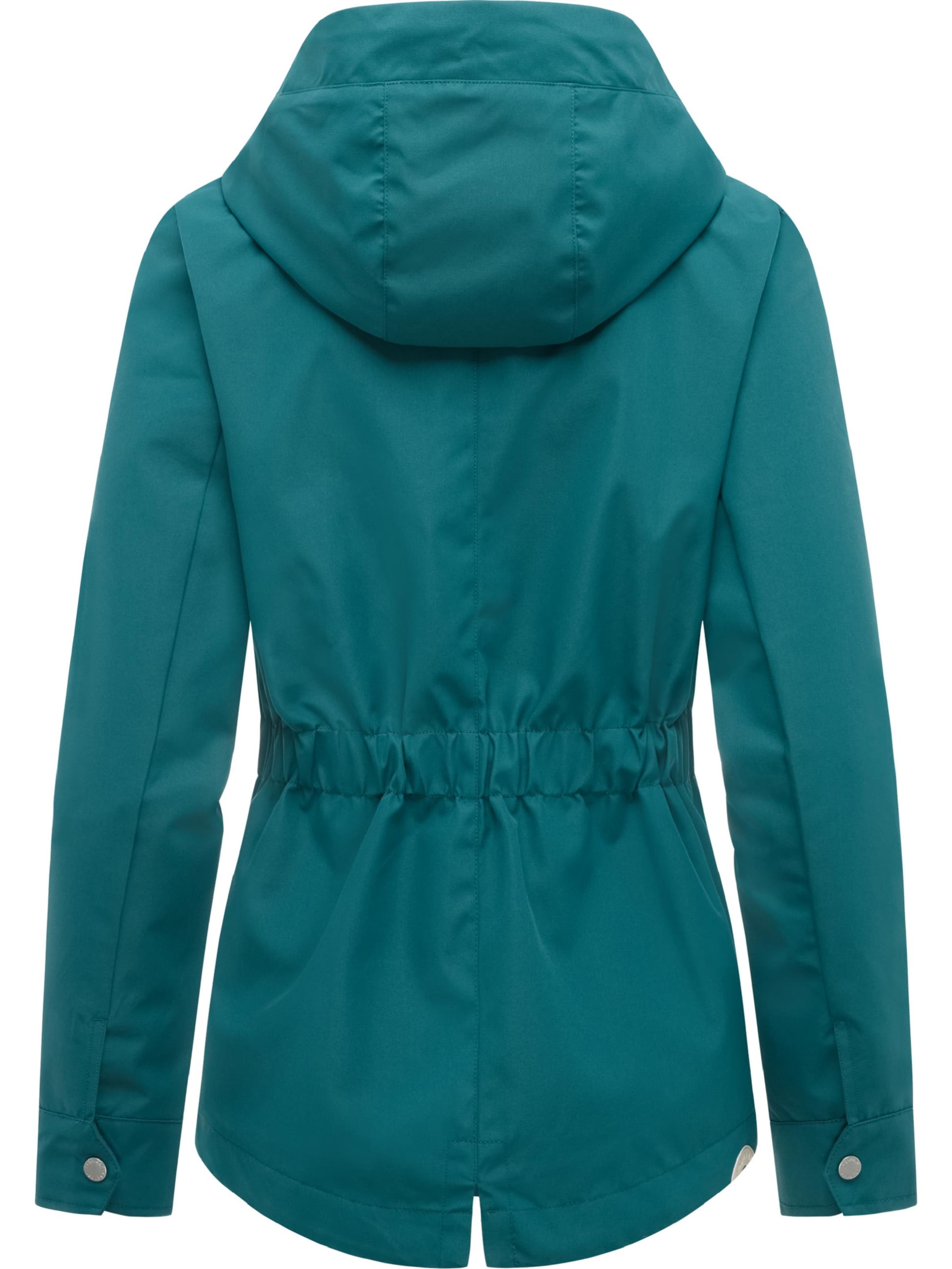 Ragwear Weatherproof jacket 'Monadde' in Green