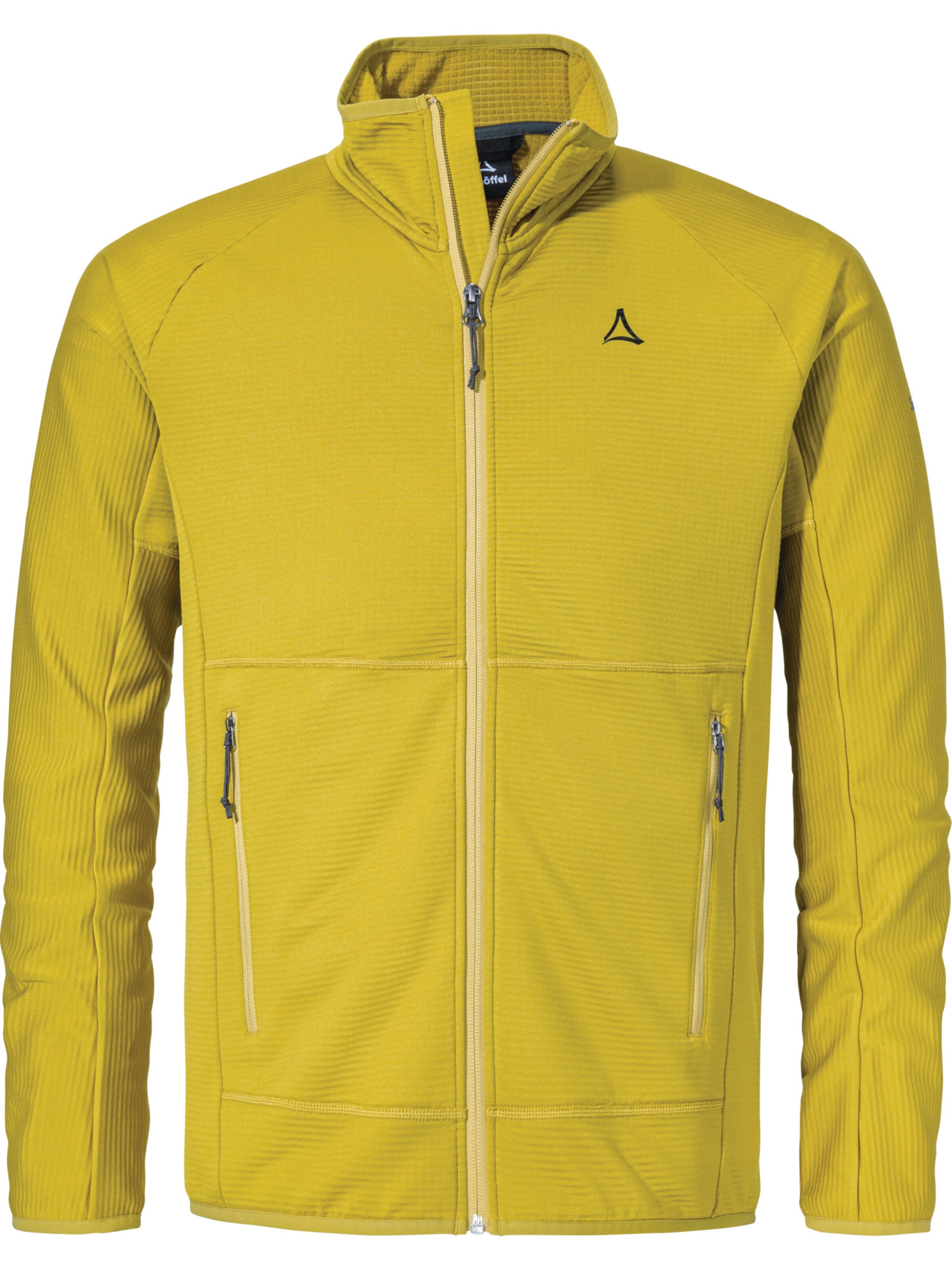 Veste en polaire fonctionnelle 'Cascata' Schöffel en jaune : devant