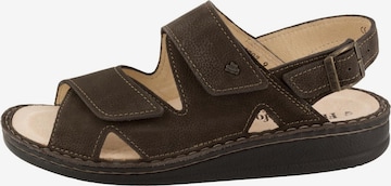 Finn Comfort Sandal 'Toro-S' in Brown: front