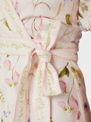 Dante°6 - Vestido 'Neo Noir - Nnclarine Flower Dress' en beige