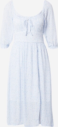 HOLLISTER Robe en bleu clair / blanc, Vue avec produit