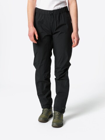 VAUDE Regular Sports trousers ' Comyou' in Black: front