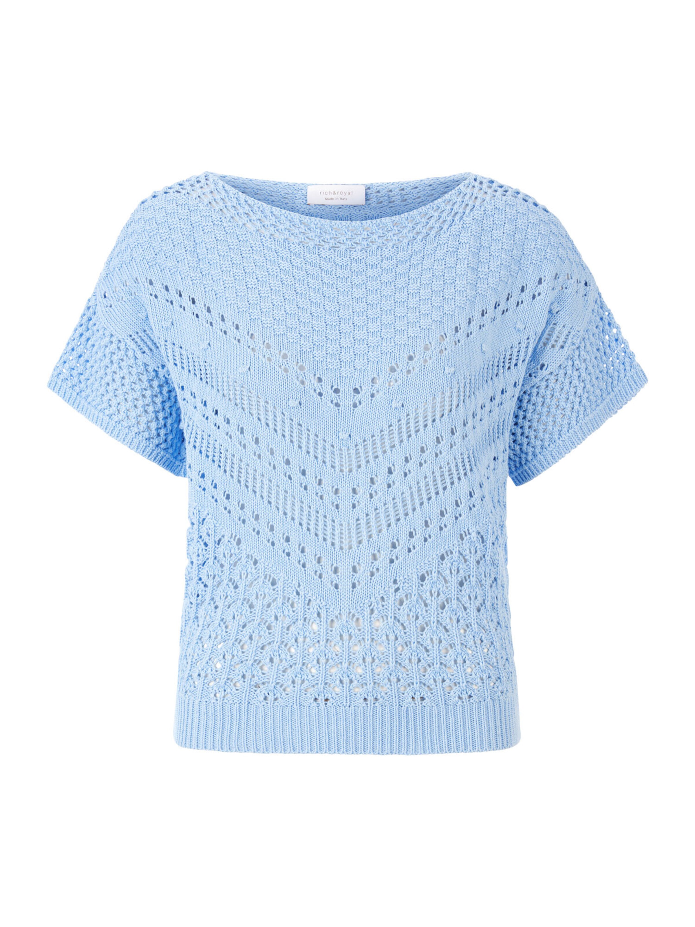 Rich & Royal - Pullover em azul: frente