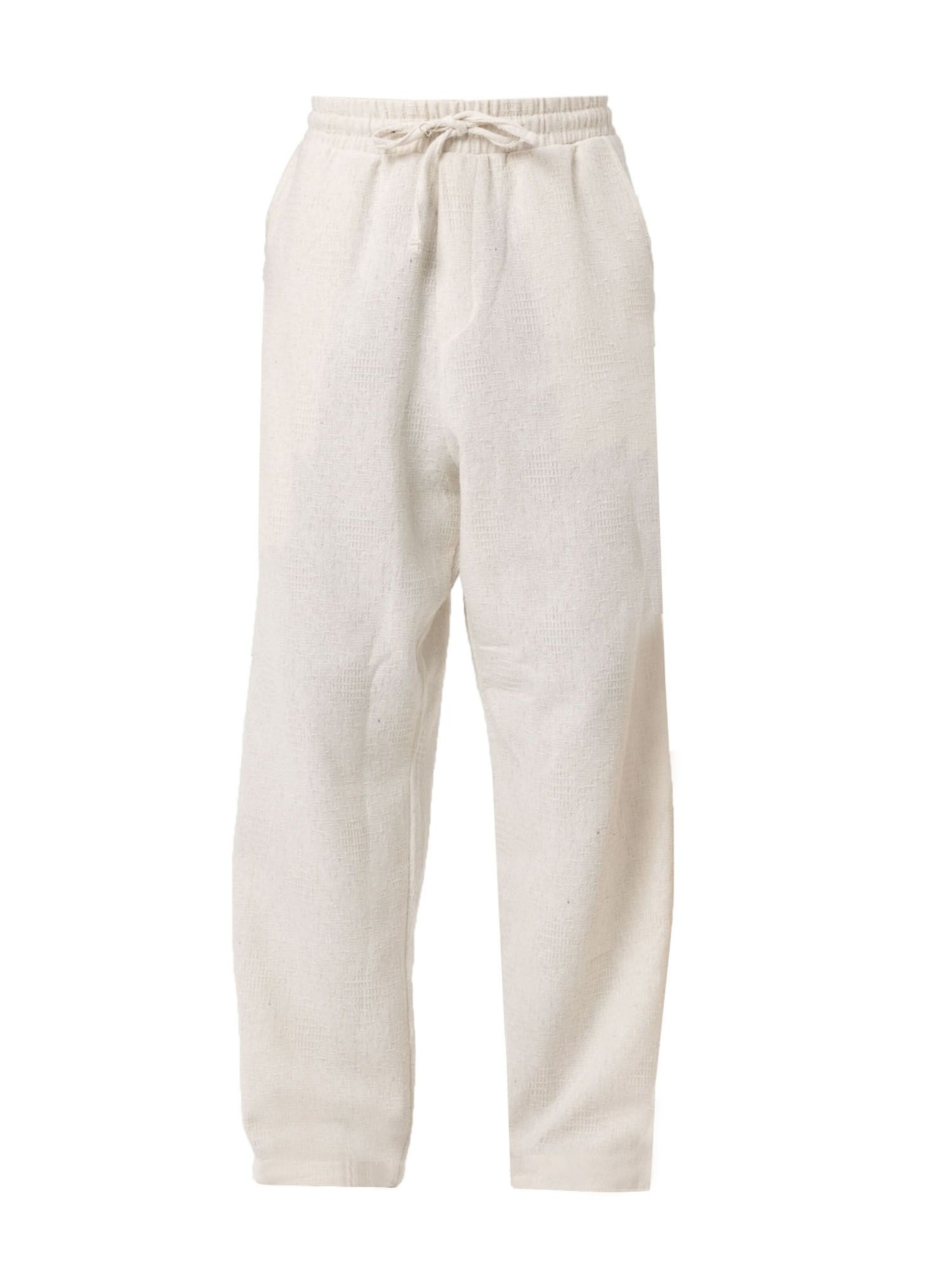 VAMOS CLO Kalhoty 'Leontopodium' – bílá: přední strana