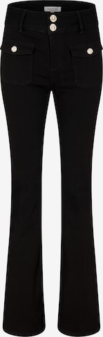 Flared Jeans di Morgan in nero: frontale