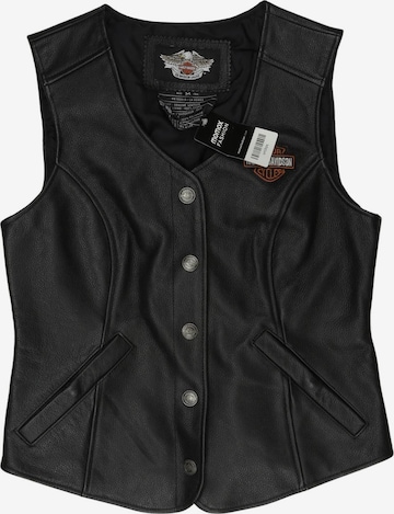Harley Davidson Weste M in Schwarz: Vorderseite