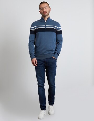 Pull-over 'Barrow' Threadbare en bleu