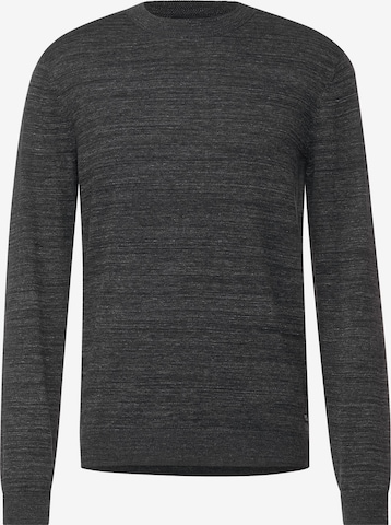 Street One MEN Sweater in Black: front