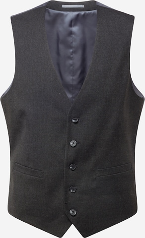 Gilet de costume BURTON MENSWEAR LONDON en gris : devant