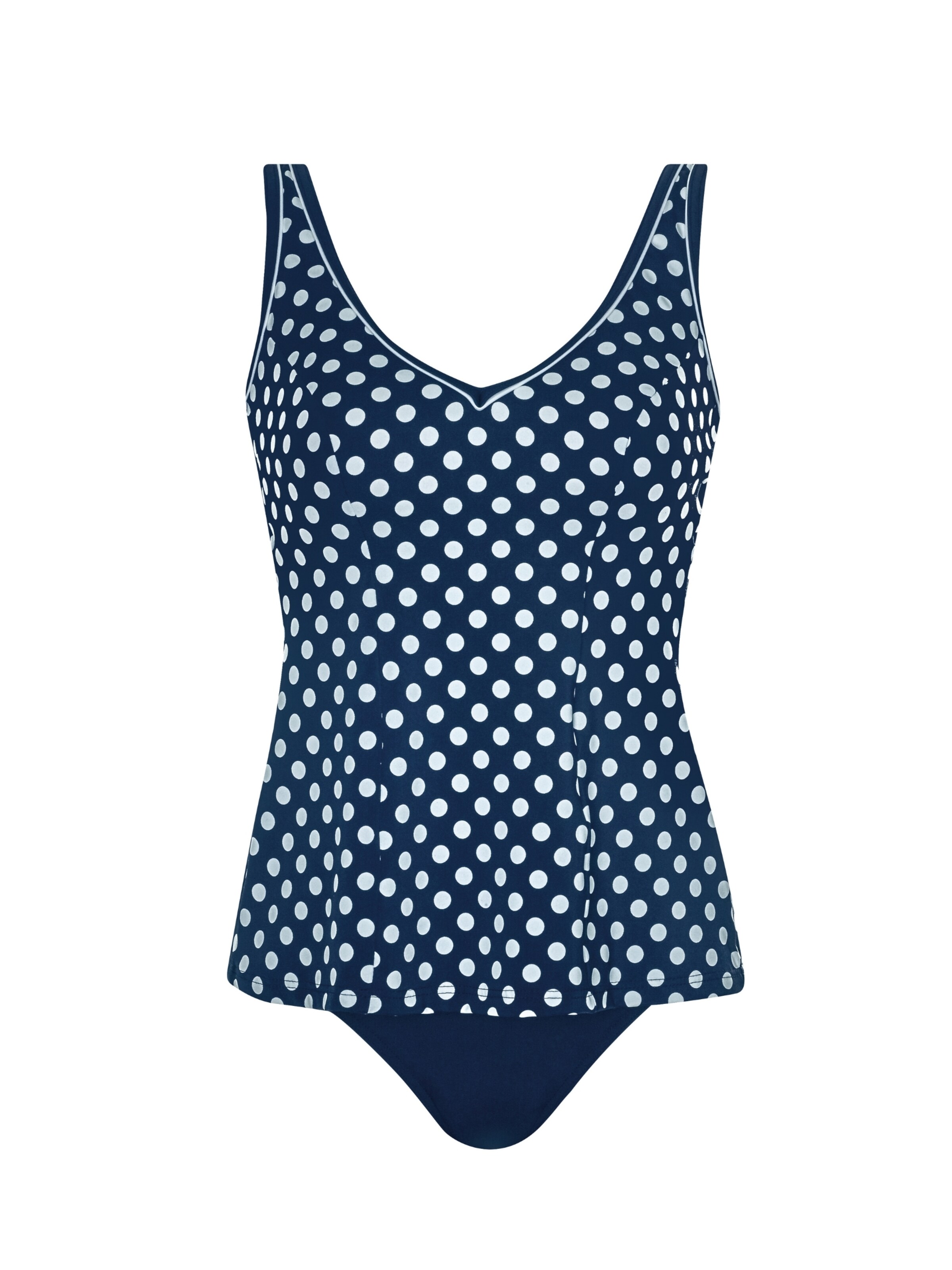 SUNMARIN T-shirt Tankini in Blue: front