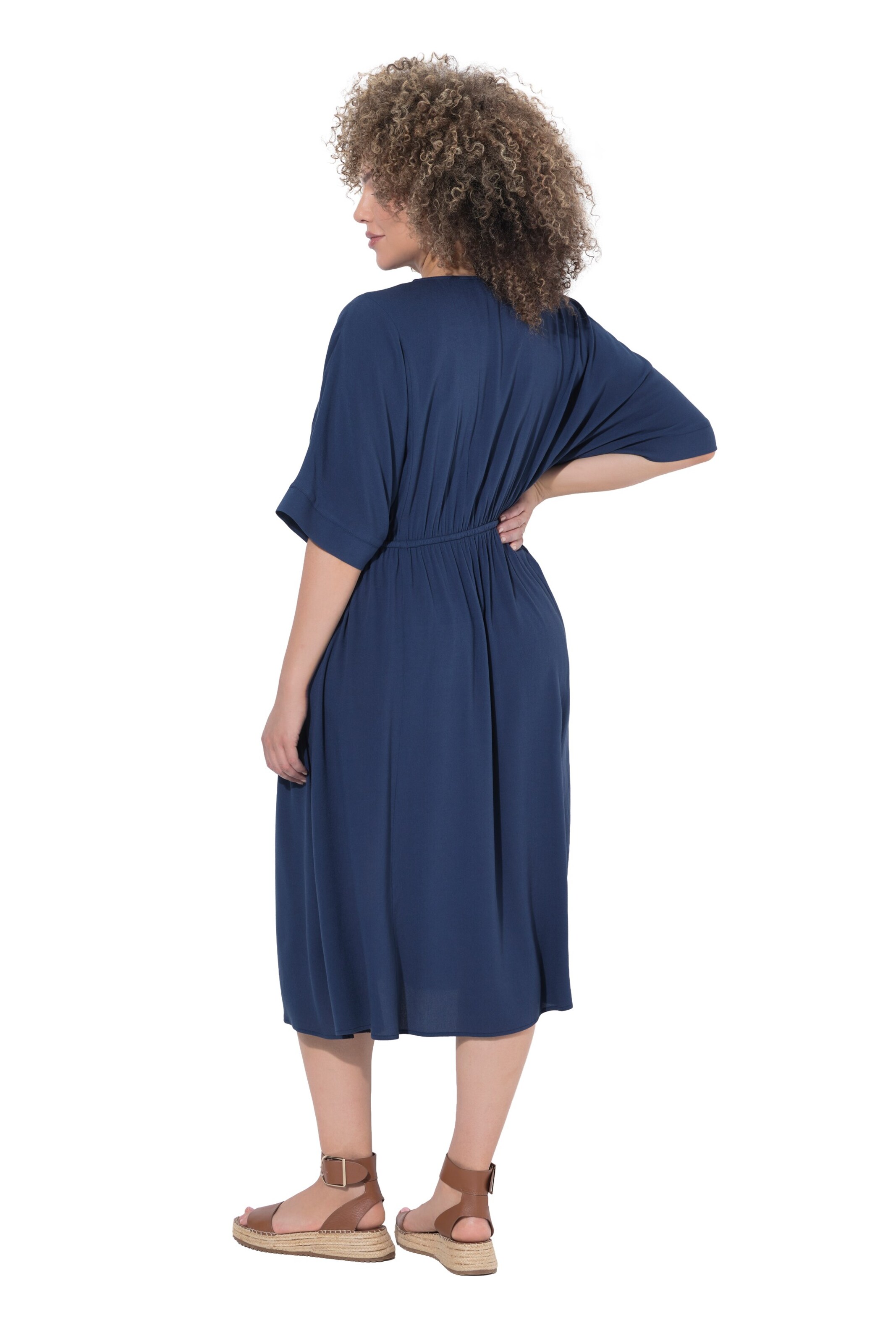 Ulla Popken Jurk in Blauw