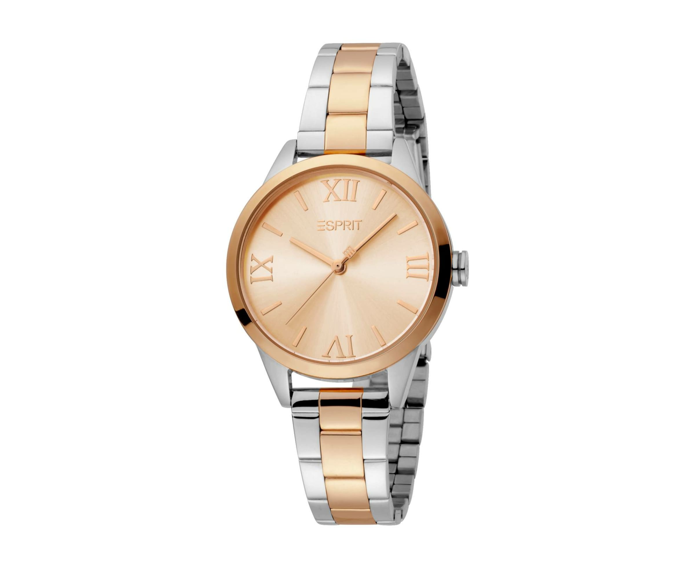 ESPRIT Analoguhr in Gold: Vorderseite