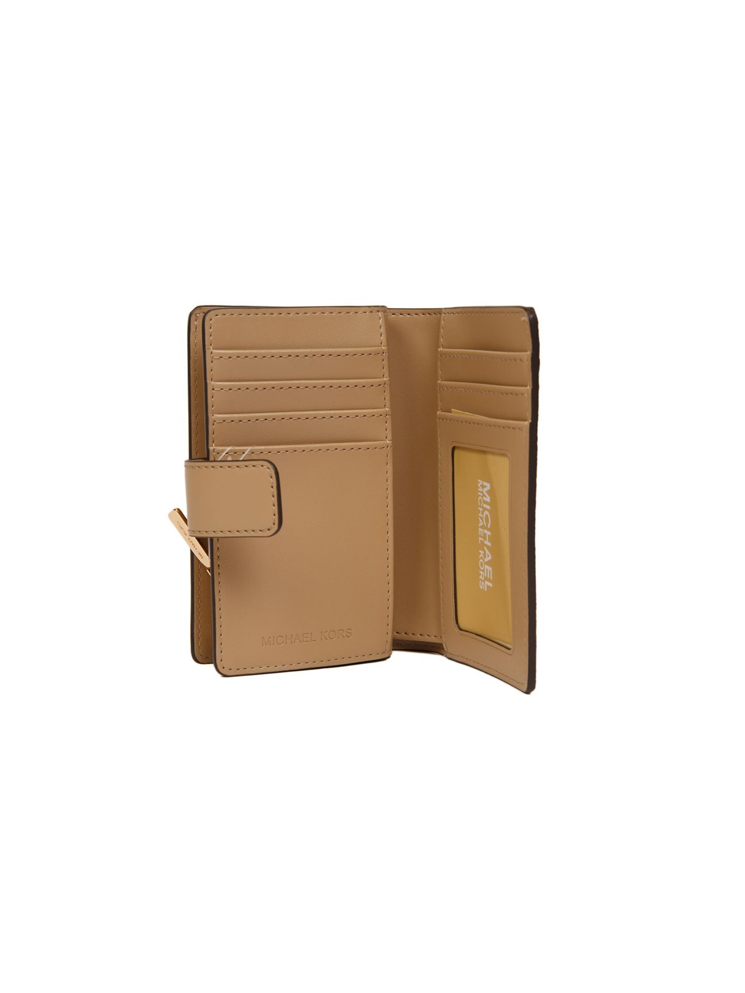Michael Kors Wallet 'Novelty Medium' in Beige
