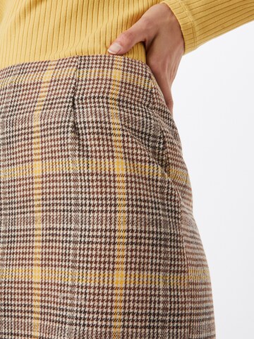 Motel Skirt 'Sachi' in Brown