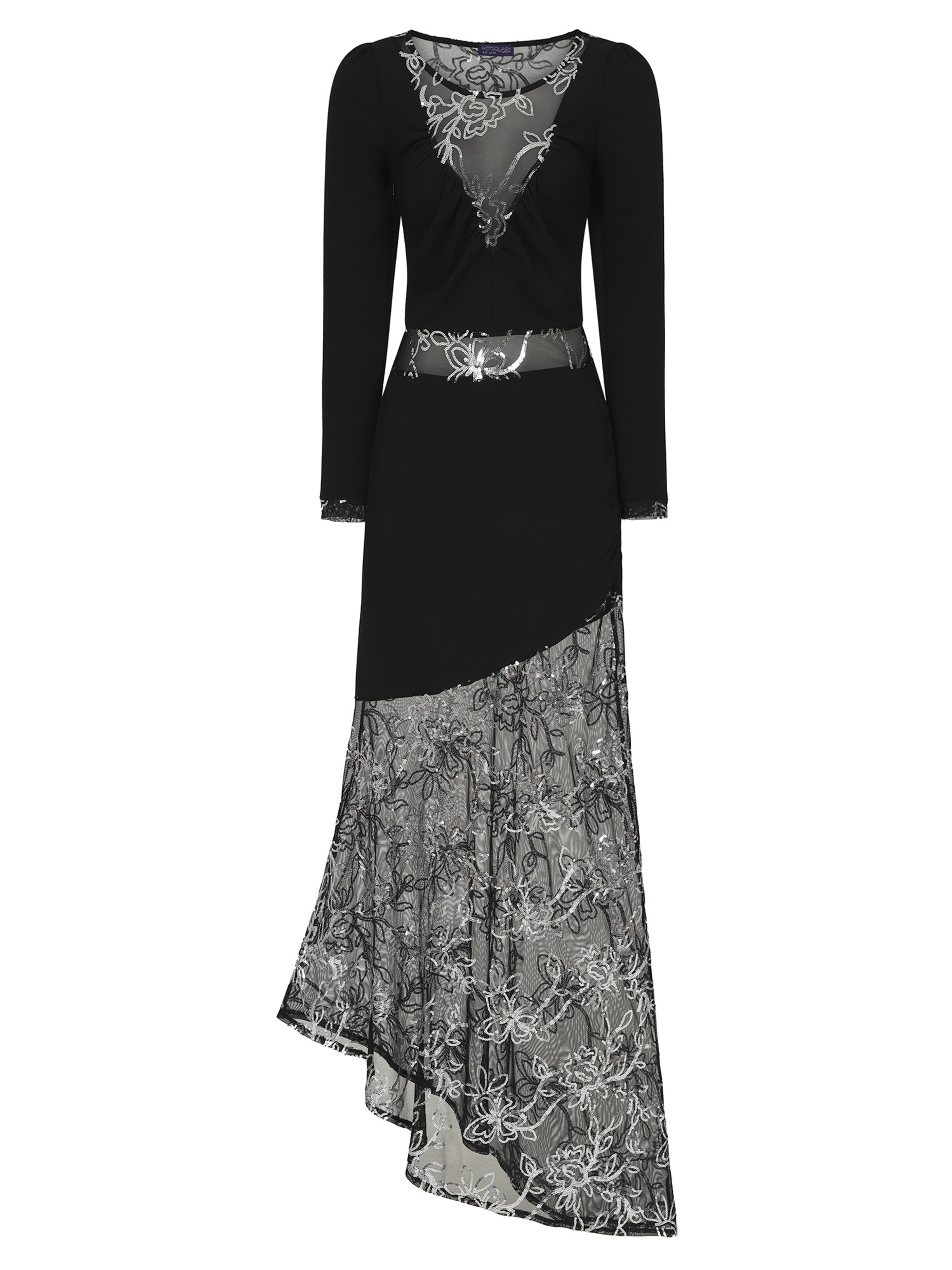 Rochie de la HotSquash pe negru: față