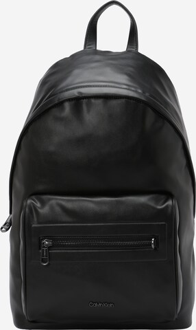 Sac à dos 'CAMPUS' Calvin Klein en noir : devant