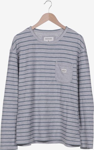QUIKSILVER Sweatshirt & Zip-Up Hoodie in L in Grey: front