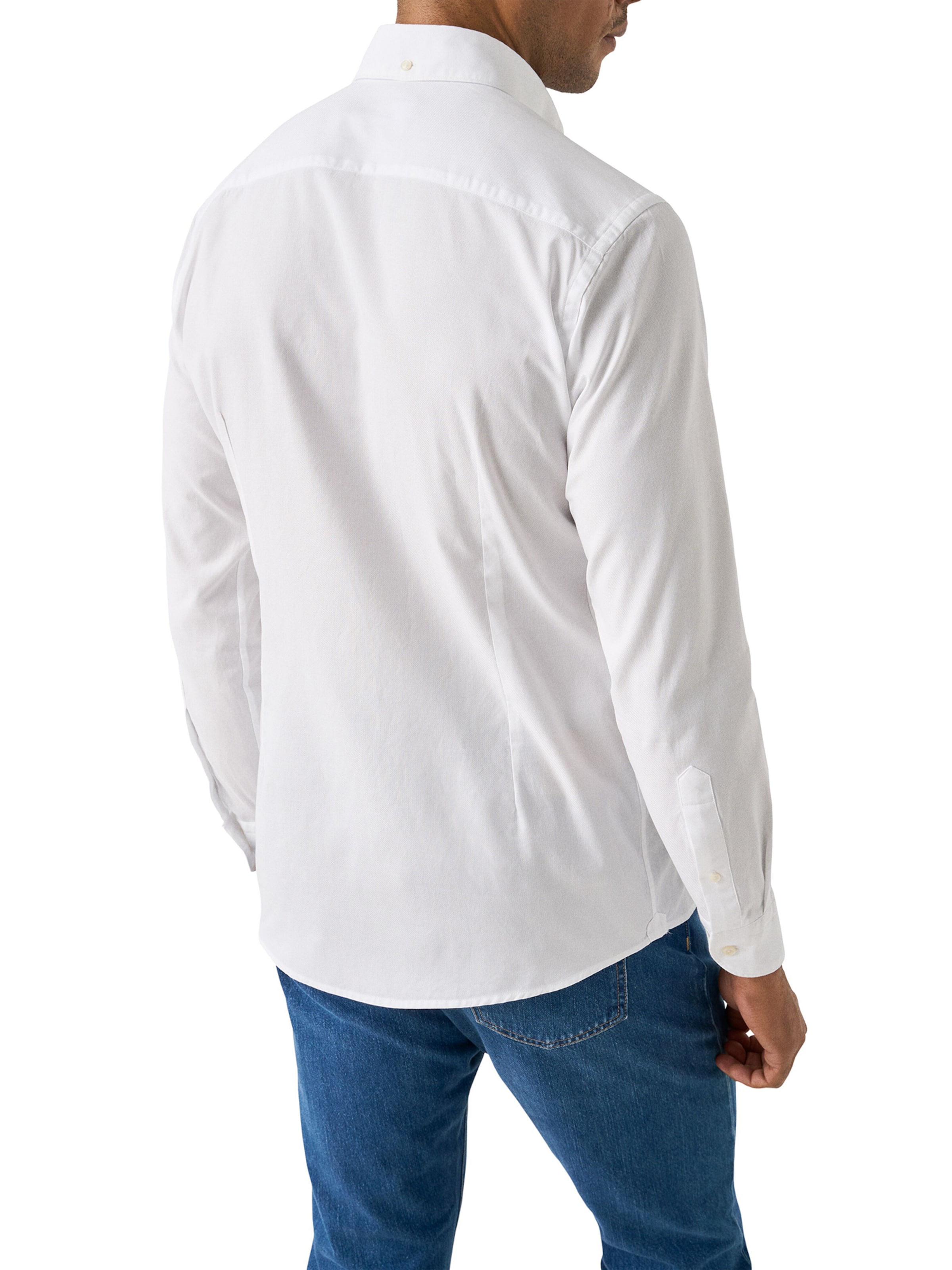 ETON - Ajuste estrecho Camisa en blanco