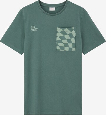 s.Oliver Shirt in Green: front