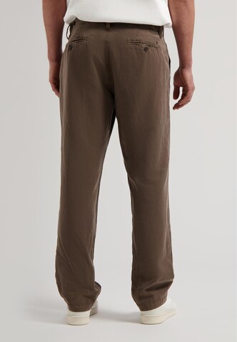 Regular Pantalon à pince 'Henry' Dstrezzed en marron