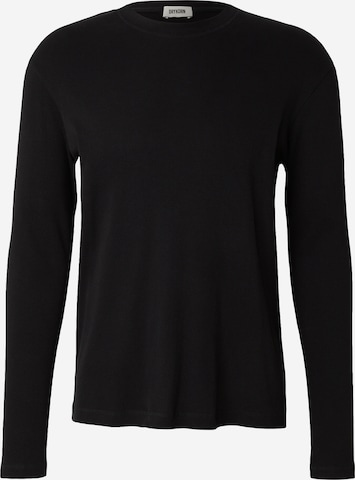 juoda DRYKORN Marškinėliai 'TALDOR 10': priekis
