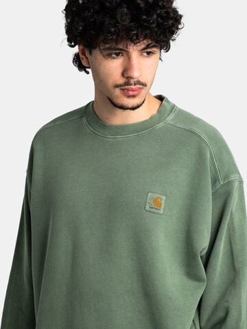 Carhartt WIP Sweatshirt 'Nelson' in Green