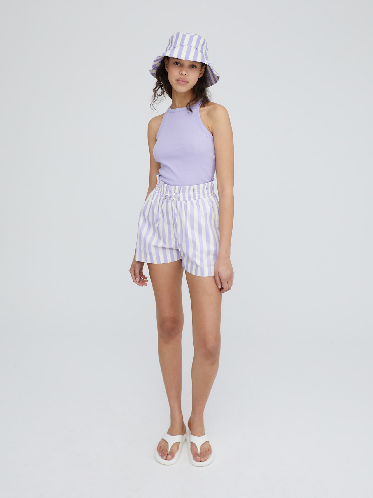 EDITED Broek 'Baila' Lichtlila