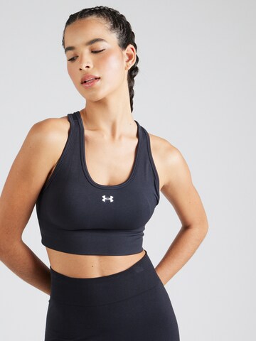 UNDER ARMOUR Bustier Biustonosz sportowy 'Vanish' w kolorze czarny: przód