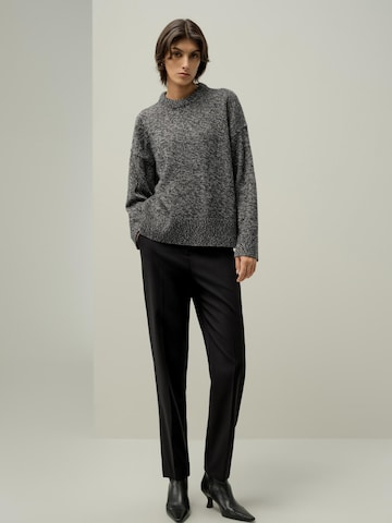 Lilysilk Pullover 'Wolle und Kaschmir Oversize Pullover mit Rundhalsausschnitt'‌‌‌‌‌ in Grau