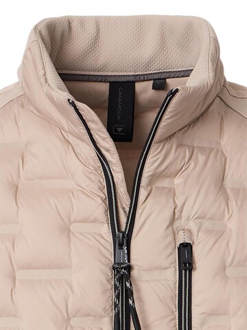 CASAMODA Vest 'Basic' in Beige