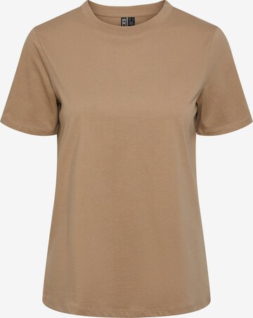 PIECES Shirt 'RIA' in Beige: front