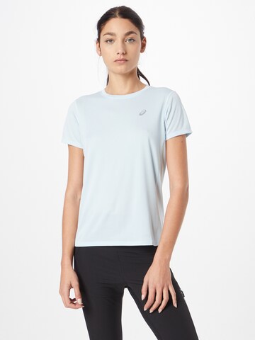 T-shirt fonctionnel ASICS en bleu : devant